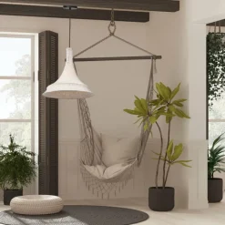 Lampes En Tissu-Luminaires Steinhauer Suspension Steinhauer Marrakesch Noir, 1 lumière