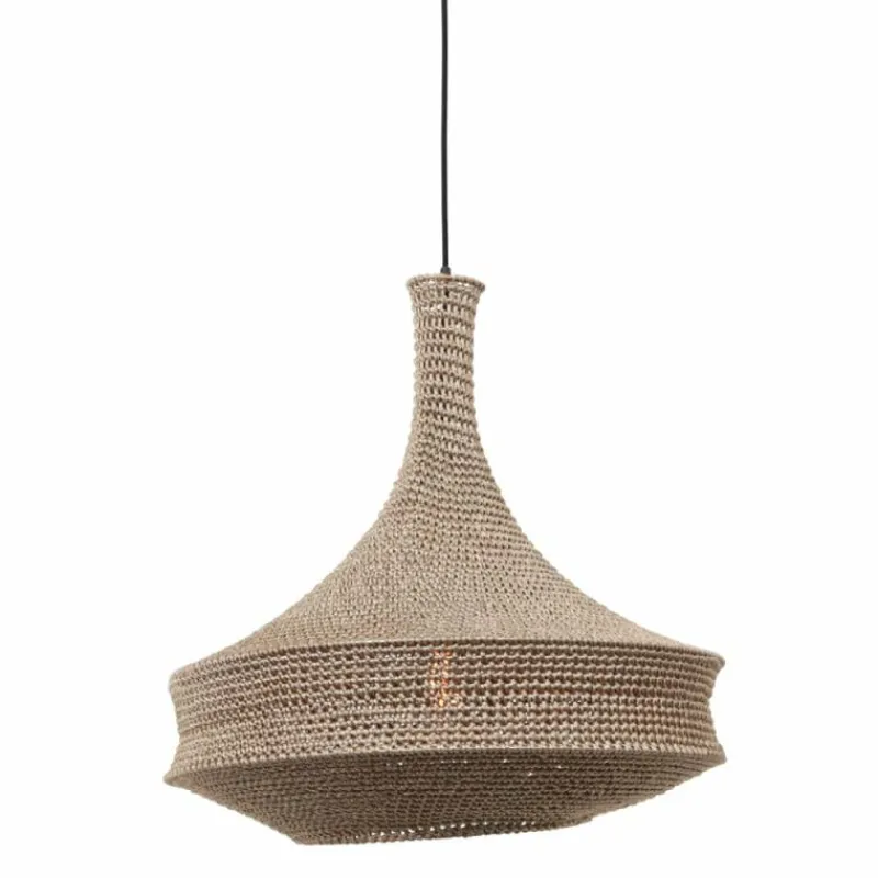 Lampes En Tissu-Luminaires Steinhauer Suspension Steinhauer Marrakesch Noir, 1 lumière
