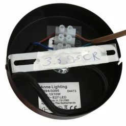 Lampes En Tissu-Luminaires Steinhauer Suspension Steinhauer Marrakesch Noir, 1 lumière