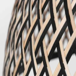 Style Boho-Chic-Luminaires Steinhauer Suspension Steinhauer Maze Noir, 1 lumière