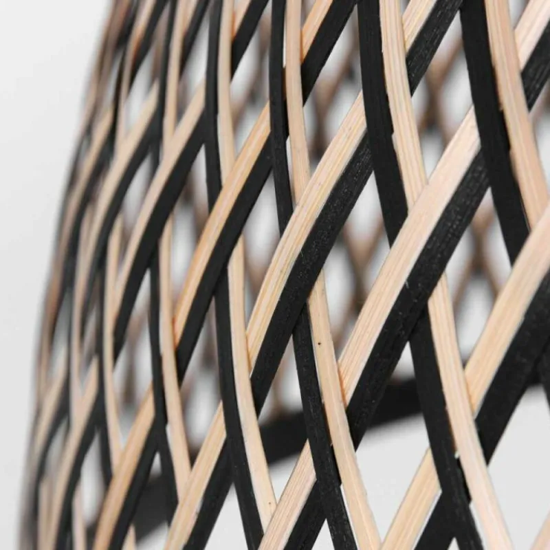 Style Boho-Chic-Luminaires Steinhauer Suspension Steinhauer Maze Noir, 1 lumière