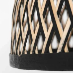 Style Boho-Chic-Luminaires Steinhauer Suspension Steinhauer Maze Noir, 1 lumière