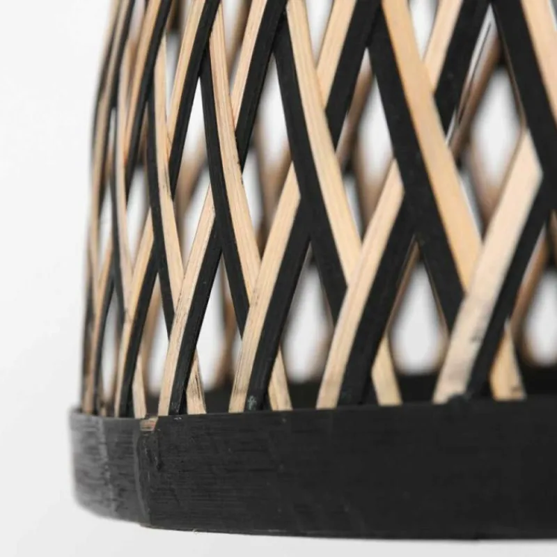 Style Boho-Chic-Luminaires Steinhauer Suspension Steinhauer Maze Noir, 1 lumière