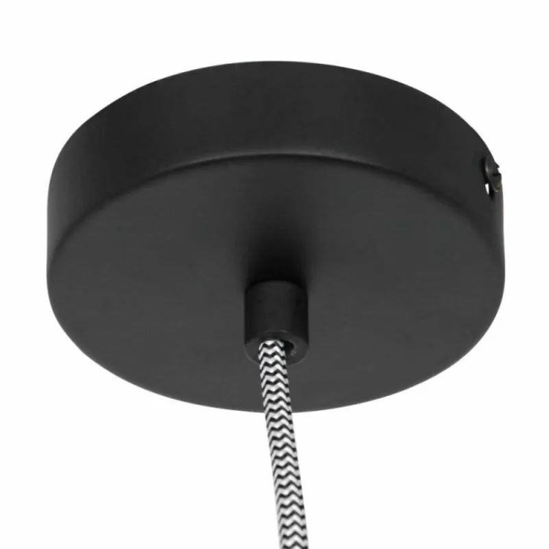 Style Boho-Chic-Luminaires Steinhauer Suspension Steinhauer Maze Noir, 1 lumière