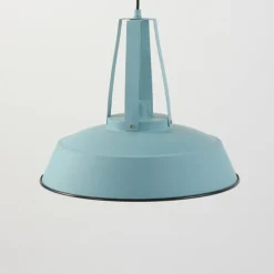 Lampes Industrielles-Luminaires Steinhauer Suspension Steinhauer Mexlite Bleu, 1 lumière