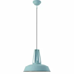 Lampes Industrielles-Luminaires Steinhauer Suspension Steinhauer Mexlite Bleu, 1 lumière