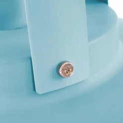 Lampes Industrielles-Luminaires Steinhauer Suspension Steinhauer Mexlite Bleu, 1 lumière