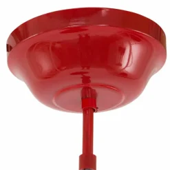 Lampes Industrielles-Luminaires Steinhauer Suspension Steinhauer Mexlite Rouge, 1 lumière