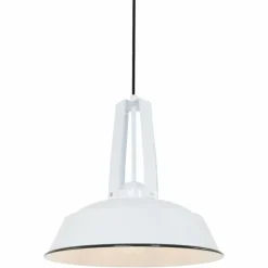 Lampes Industrielles-Luminaires Steinhauer Suspension Steinhauer Mexlite Blanc, 1 lumière