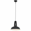 Lampes Industrielles-Luminaires Steinhauer Suspension Steinhauer Mexlite Noir, 1 lumière