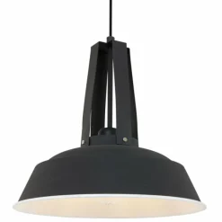 Lampes Industrielles-Luminaires Steinhauer Suspension Steinhauer Mexlite Noir, 1 lumière