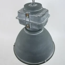 Lampes Industrielles-Luminaires Steinhauer Suspension Steinhauer Mexlite Gris, 1 lumière