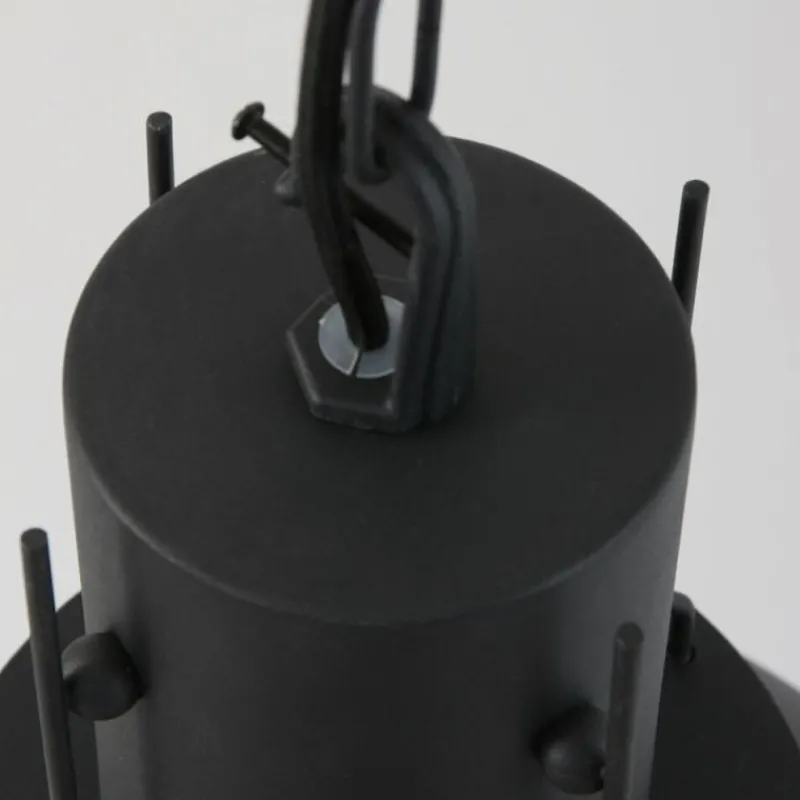 Luminaires Steinhauer Suspension Steinhauer Mexlite Noir, 1 lumière* Suspensions