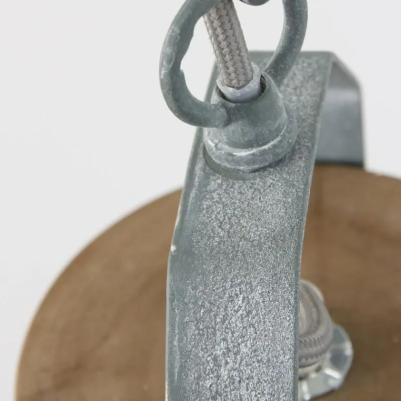 Lampes Industrielles-Luminaires Steinhauer Suspension Steinhauer Mexlite Gris, 1 lumière