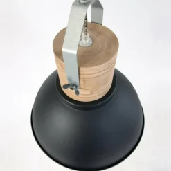 Lampes Industrielles-Luminaires Steinhauer Suspension Steinhauer Mexlite Noir, 1 lumière