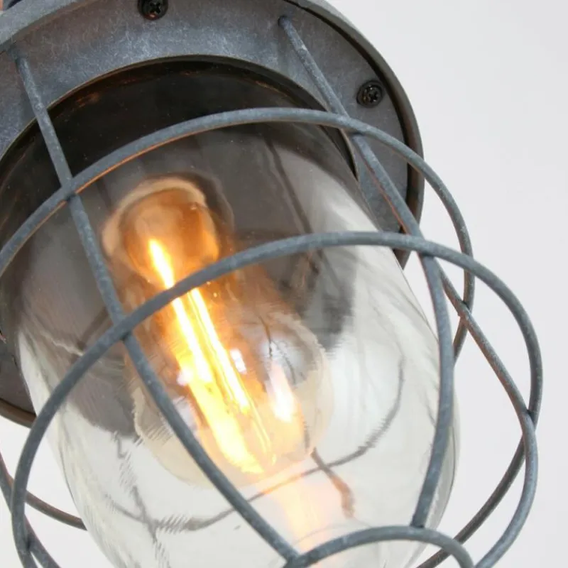 Luminaires Steinhauer Suspension Steinhauer Mexlite Gris, 1 lumière