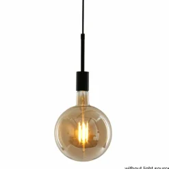 Lampes Industrielles-Luminaires Steinhauer Suspension Steinhauer Minimalics Noir, 1 lumière