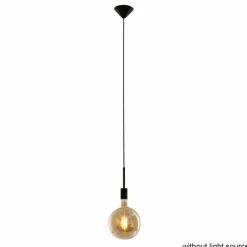 Lampes Industrielles-Luminaires Steinhauer Suspension Steinhauer Minimalics Noir, 1 lumière