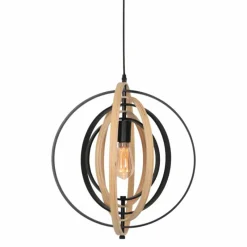 Lampes Vintages & Rétros-Luminaires Steinhauer Suspension Steinhauer Muoversi Noir, 1 lumière