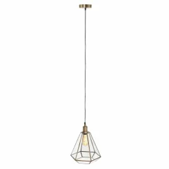 Luminaires Steinhauer Suspension Steinhauer PIMPERNEL Bronze, 1 lumière