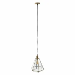 Luminaires Steinhauer Suspension Steinhauer PIMPERNEL Bronze, 1 lumière