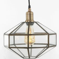 Luminaires Steinhauer Suspension Steinhauer Pimpernel Bronze, 1 lumière