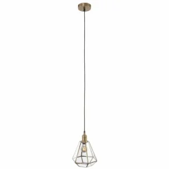 Luminaires Steinhauer Suspension Steinhauer Pimpernel Bronze, 1 lumière