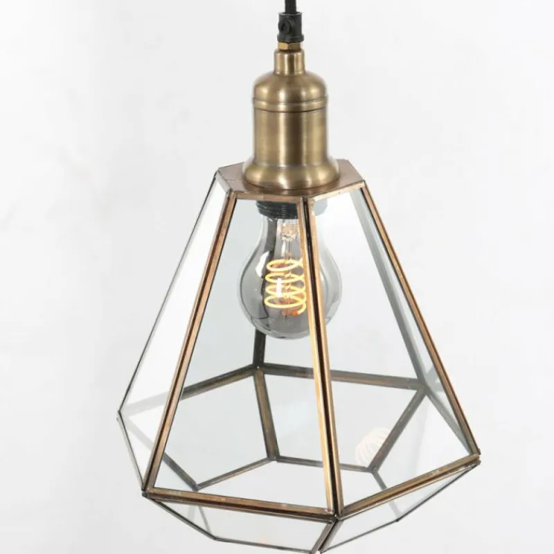Luminaires Steinhauer Suspension Steinhauer Pimpernel Bronze, 1 lumière