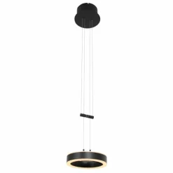 Luminaires Steinhauer Suspension Steinhauer Piola LED Noir, 2 lumières* Éclairage Led