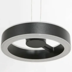 Luminaires Steinhauer Suspension Steinhauer Piola LED Noir, 6 lumières* Suspensions