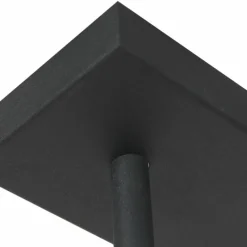 Lampes Industrielles-Luminaires Steinhauer Suspension Steinhauer Racky Noir, 5 lumières