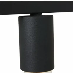 Lampes Industrielles-Luminaires Steinhauer Suspension Steinhauer Racky Noir, 5 lumières