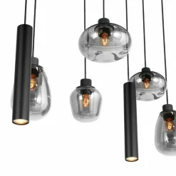Luminaires Steinhauer Suspension Steinhauer Reflexion LED, 9 lumières* Éclairage Led