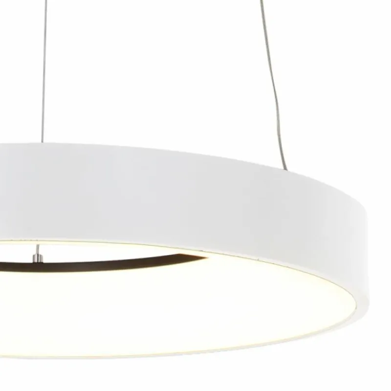 Lampes Industrielles-Luminaires Steinhauer Suspension Steinhauer Ringlede Blanc, 1 lumière