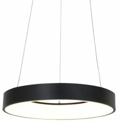 Lampes Industrielles-Luminaires Steinhauer Suspension Steinhauer Ringlede Noir, Blanc, 1 lumière