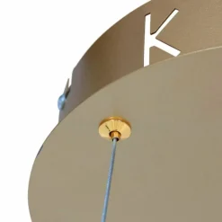 Lampes Dorées-Luminaires Steinhauer Suspension Steinhauer Ringlux LED Or, 2 lumières