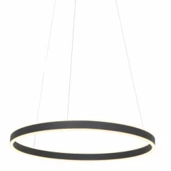 Luminaires Steinhauer Suspension Steinhauer Ringlux LED Noir, 2 lumières* Éclairage Led