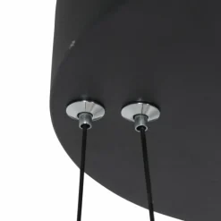 Luminaires Steinhauer Suspension Steinhauer Ringlux LED Noir, 3 lumières* Éclairage Led