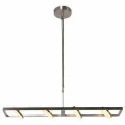 Luminaires Steinhauer Suspension Steinhauer Soleil LED Acier brossé, 4 lumières* Éclairage Led
