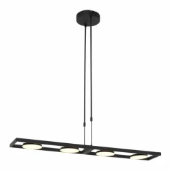 Luminaires Steinhauer Suspension Steinhauer Soleil LED Noir, 4 lumières* Éclairage Led