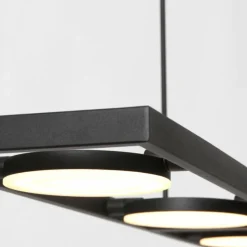 Luminaires Steinhauer Suspension Steinhauer Soleil LED Noir, 4 lumières* Éclairage Led