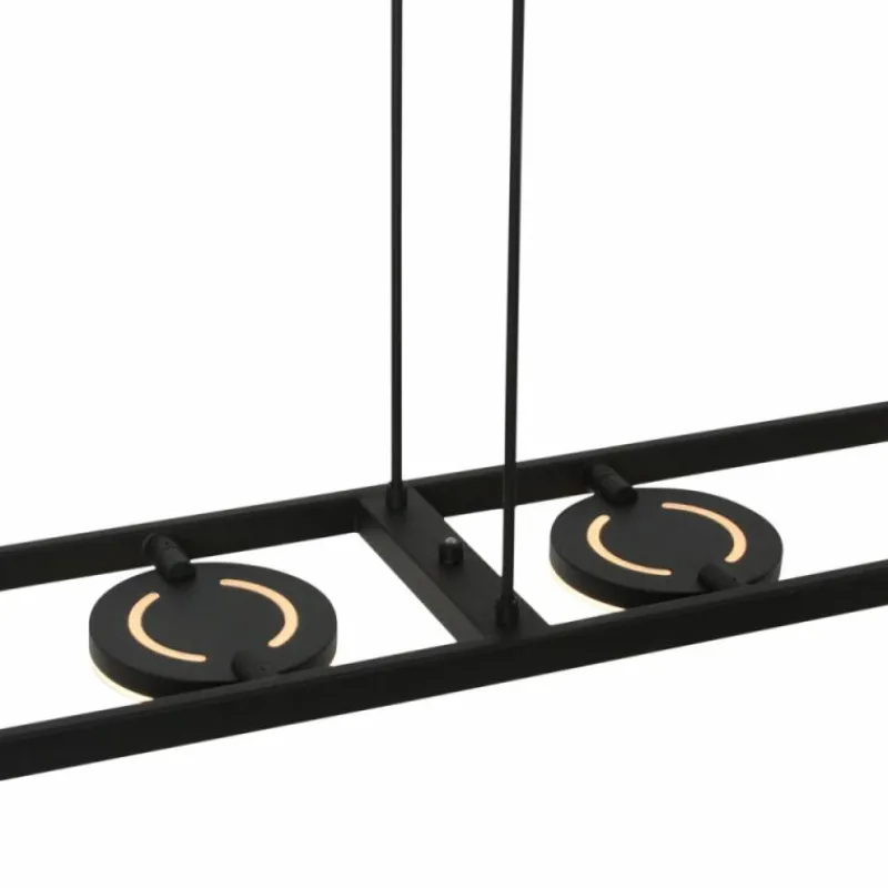 Luminaires Steinhauer Suspension Steinhauer Soleil LED Noir, 4 lumières* Éclairage Led