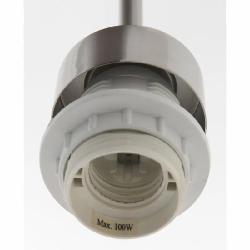 Lampes En Tissu-Luminaires Steinhauer Suspension Steinhauer Sparkled Light Acier brossé, 1 lumière