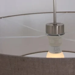 Luminaires Steinhauer Suspension Steinhauer Stresa Acier inoxydable, 1 lumière* Suspensions