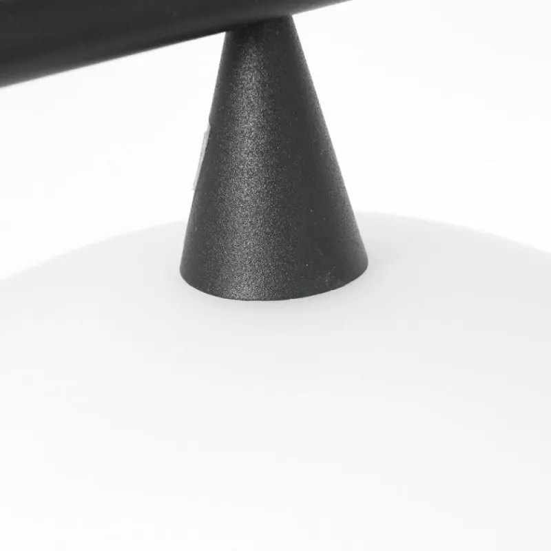 Luminaires Steinhauer Suspension Steinhauer Tallerken LED Nickel mat, 4 lumières