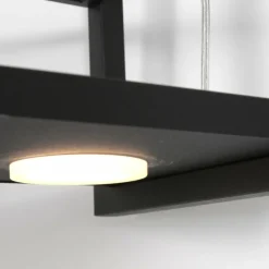Luminaires Steinhauer Suspension Steinhauer Tør LED Noir, 6 lumières* Suspensions
