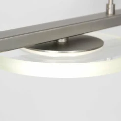 Luminaires Steinhauer Suspension Steinhauer Turound LED Argenté, 4 lumières* Éclairage Led