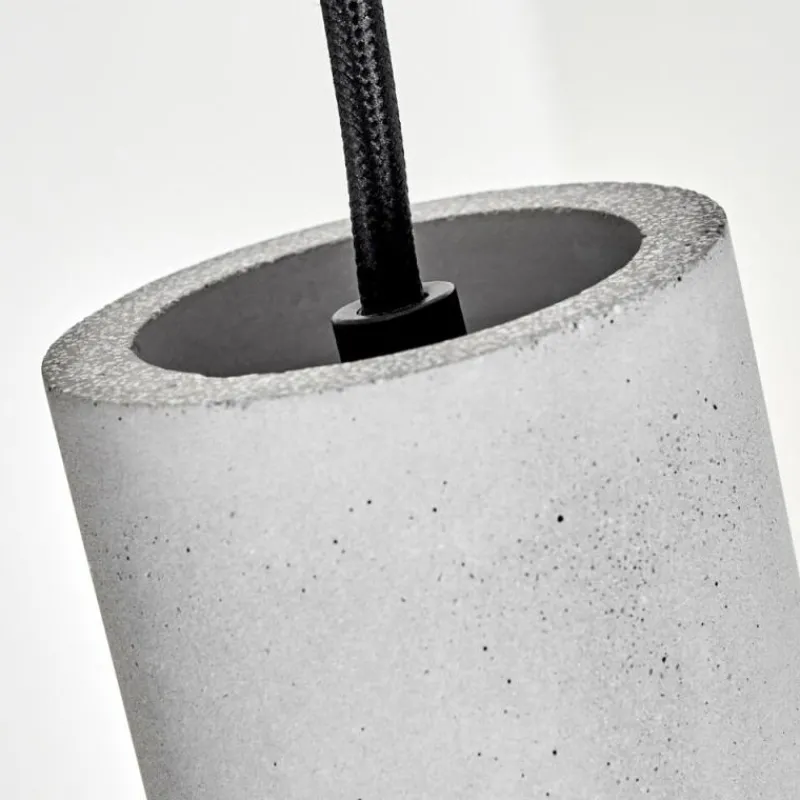 Lampes Industrielles-hofstein Suspension Stettler Noir, 4 lumières