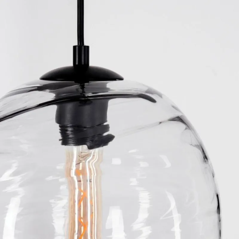 hofstein Suspension Sukeva Noir, 1 lumière