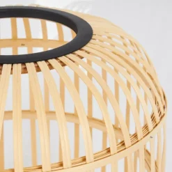 Style Boho-Chic-hofstein Suspension Sukhothai Noir, 1 lumière